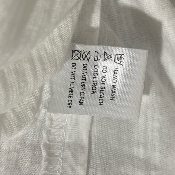 Olivaceous White Cut Out Short Sleeve T-Shirt - Picture 9 of 9